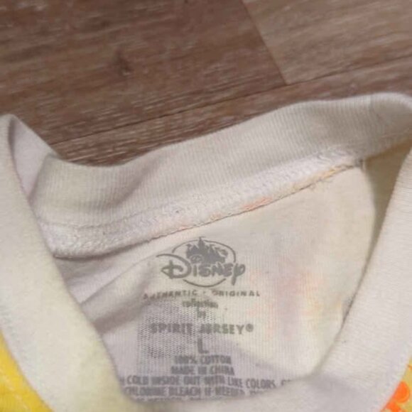 Disney World Epcot Orange Bird 2021 Flower and Garden Spirit Jersey large - Picture 4 of 5